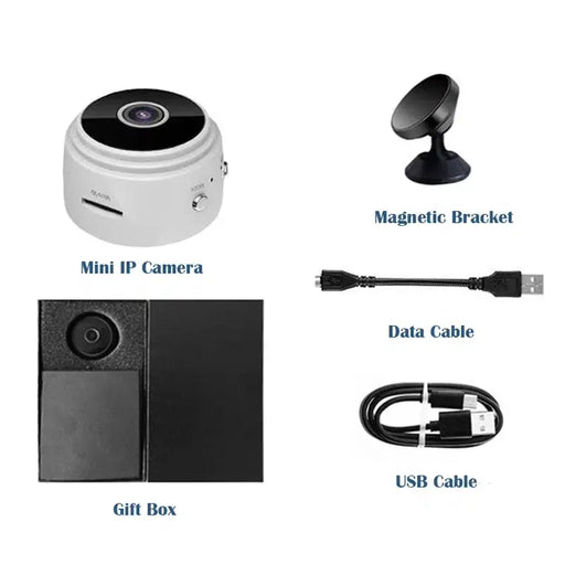 1pc HD 1080P Mini Camera Wifi IP Camera, Smart Home Security IR Night Vision Wireless Small Camcorder, Video Surveillance, CCTV Camera