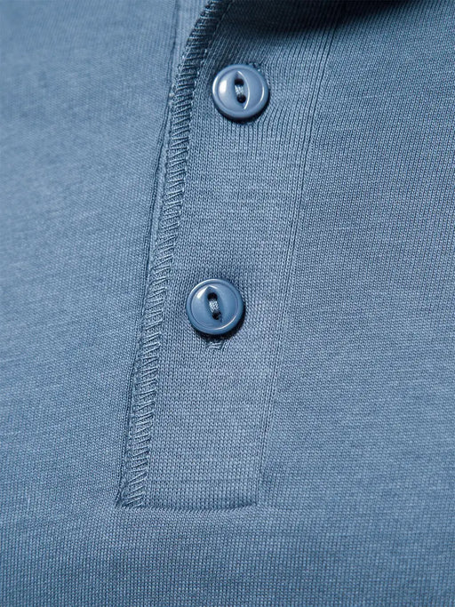 Men's Stylish Henley Collar Long Sleeve T Shirt - Look Sharp and Feel Comfortable!