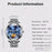 2022 New Watch Men's Luminous Waterproof High-end Temperament Trend Men's Watch Calendar Steel Band Large Dial