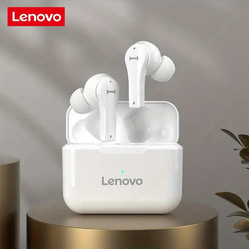 Lenovo QT82 True Wireless Sports Headset: BT 5.0, Touch Control, Built-in Microphone & 400mah Charging Box
