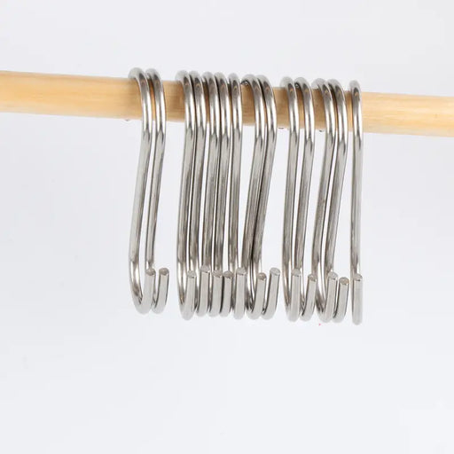 Heavy Duty S Hooks - Perfect for Hanging Kitchenware, Utensils, Clothes, Plants & More - Stainless Steel Metal Hangers - 3.5