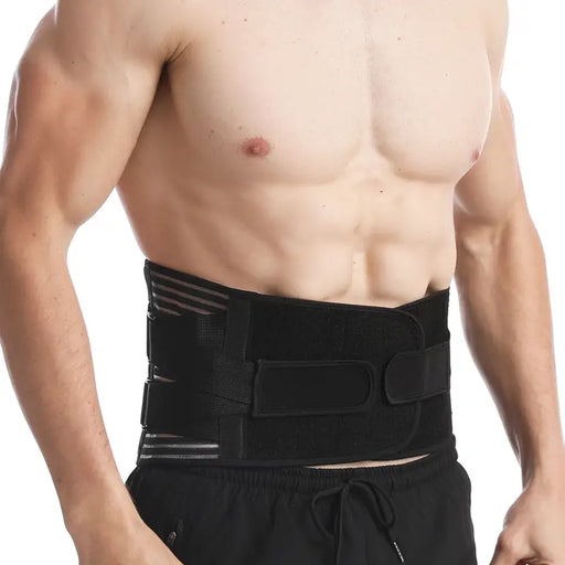Get Immediate Relief From Lower Back Pain - Adjustable Back Brace/Waist Belt For Men & Women