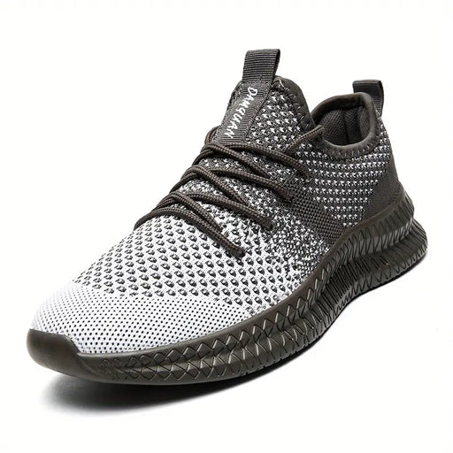Men's Lightweight Mesh Athletic Sneakers - Comfort and Breathability Guaranteed!