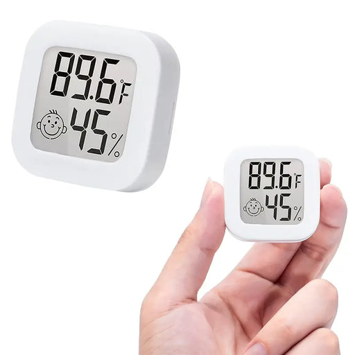 Accurate Temperature & Humidity Monitor with LCD Display - Keep Your Home Comfortable & Healthy!