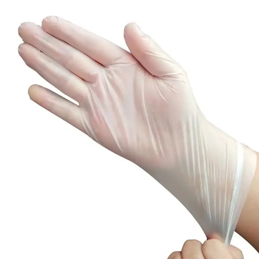 100pcs Thickened & Lengthened Disposable CPE Gloves - Perfect for Lobster, Baking, Cooking & Catering!