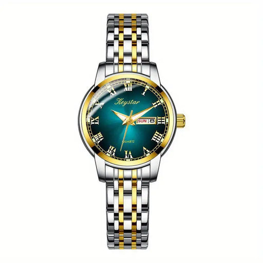 Sophisticated & Stylish Women's Watch: Stainless Steel Business Waterproof Automatic Ladies Watch