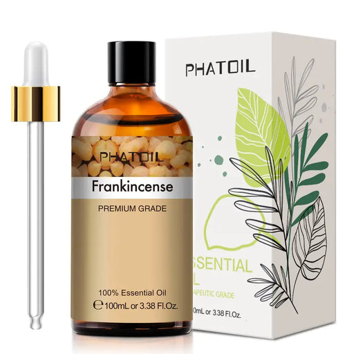 1 Bottle Of Frankincense Essential Oil 100ml For Aromatherapy Diffusers Humidifiers Skin Care Massage