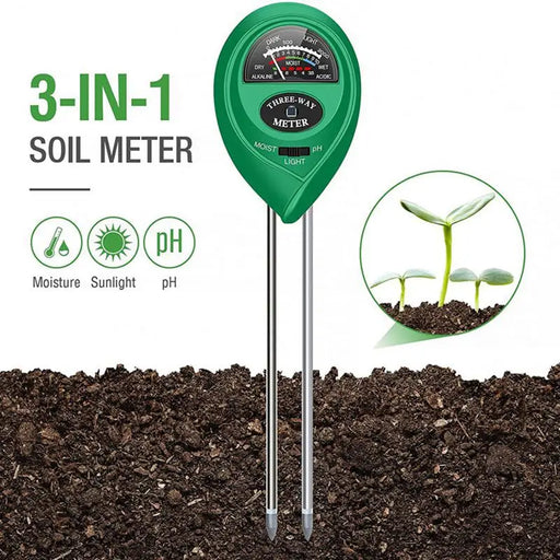 1pc Soil Test Kit 3-in-1 Soil Upgraded Version For Indoor/Outdoor Plants Care