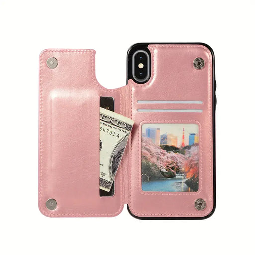 Stylish Leather Phone Case: The Perfect Gift for Birthdays, Easter, or Your Boy/Girlfriend Rose Golden