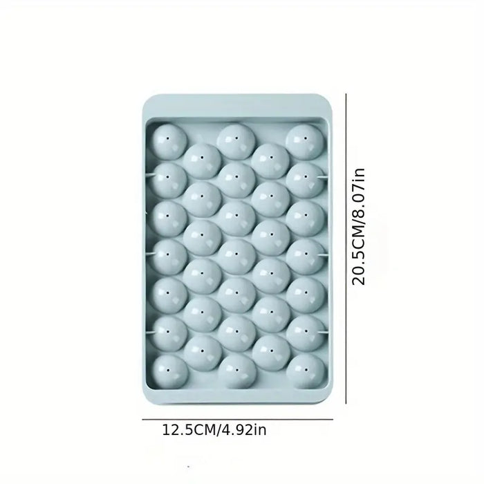 1pc 33 Plastic Ice Grids, Ice Molds For Household Items, Kitchen Tools To Make Ice Molds
