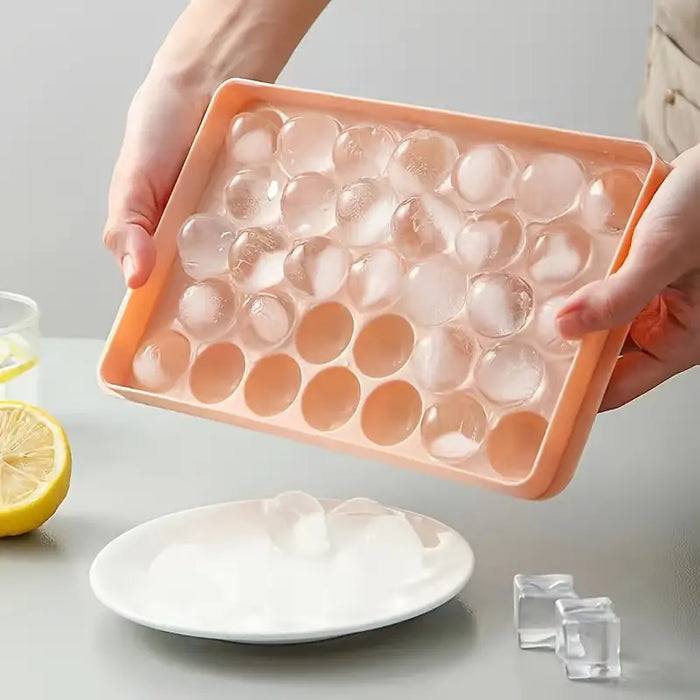 1pc 33 Plastic Ice Grids, Ice Molds For Household Items, Kitchen Tools To Make Ice Molds