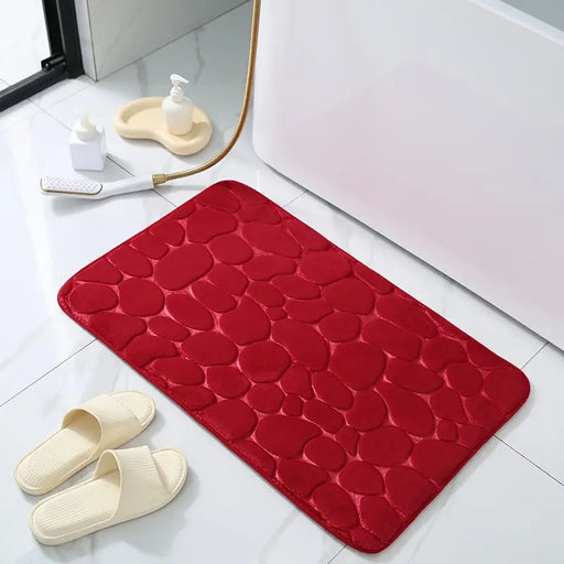1pc Soft & Non-Slip Bathroom Floor Mats - Thickened Indoor Carpets for Dry Feet & Comfort