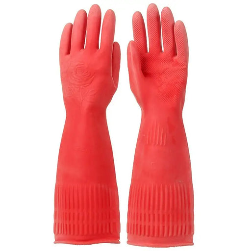 Protect Your Hands with Reusable, Non-Slip Dishwashing Gloves - Available in 3 Sizes!