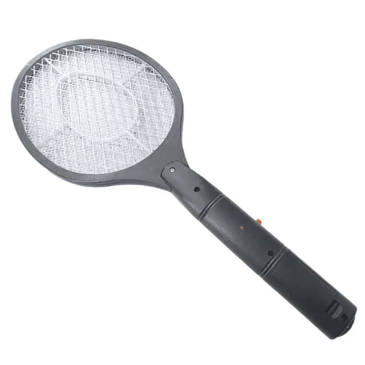 Rechargeable Electric Mosquito Killer - Power Display, LED Light & Racket Fly Swatter - 1pc