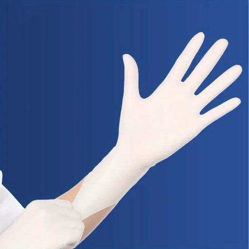 100pcs Disposable Nitrile White Gloves Powder Free Rubber Tattoo Oil Proof Food Inspection Ding Fine Gloves