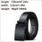 Men's Stylish Black PU Leather Automatic Buckle Belt - Adjust to Perfect Fit!
